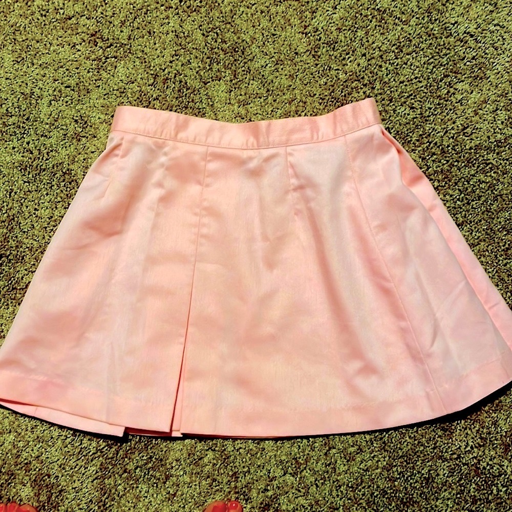 Prince Tennis pleated skirt Pink flare NEW size 8 classic tennis skirt Vintage
